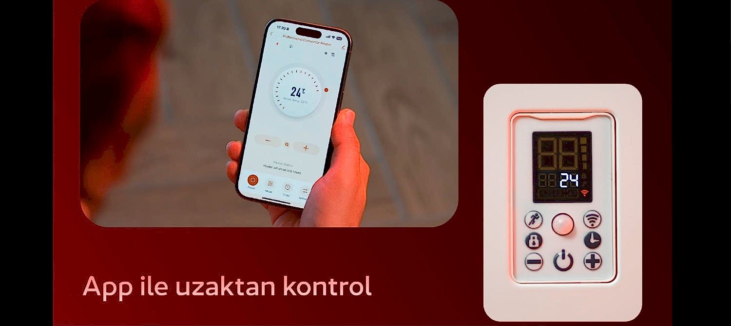 App ile uzaktan kontrol