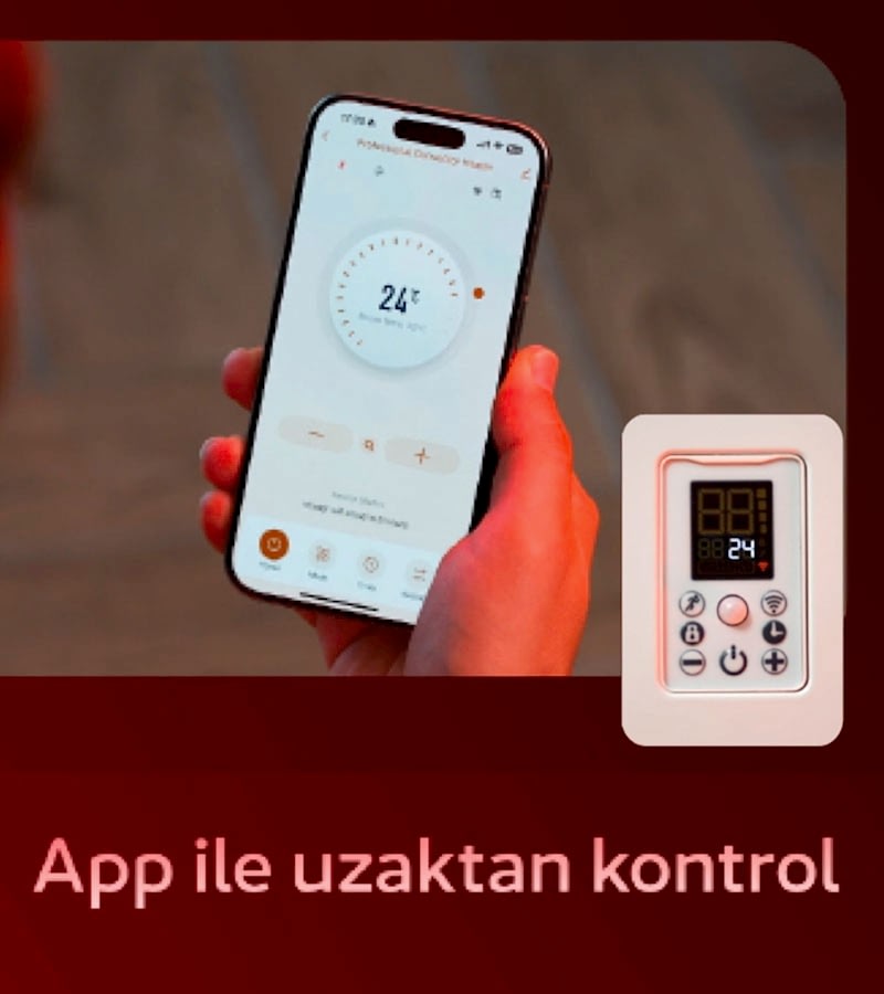 App ile uzaktan kontrol Mobil