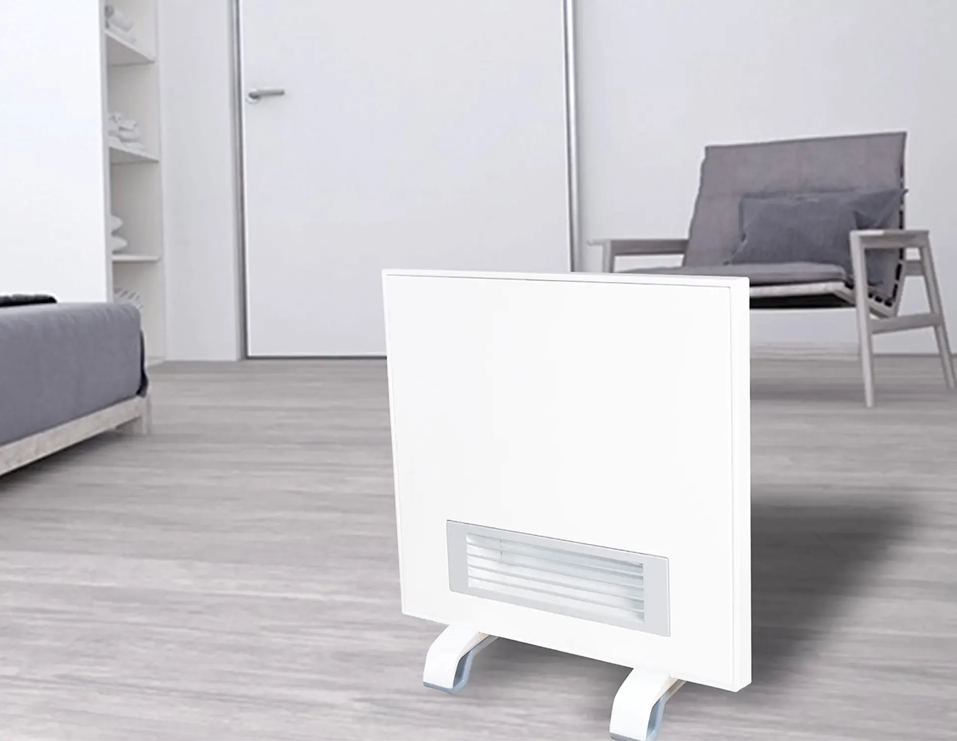 İVİGO EFP 2500 Watt Manuel Fanlı Isıtıcı Beyaz