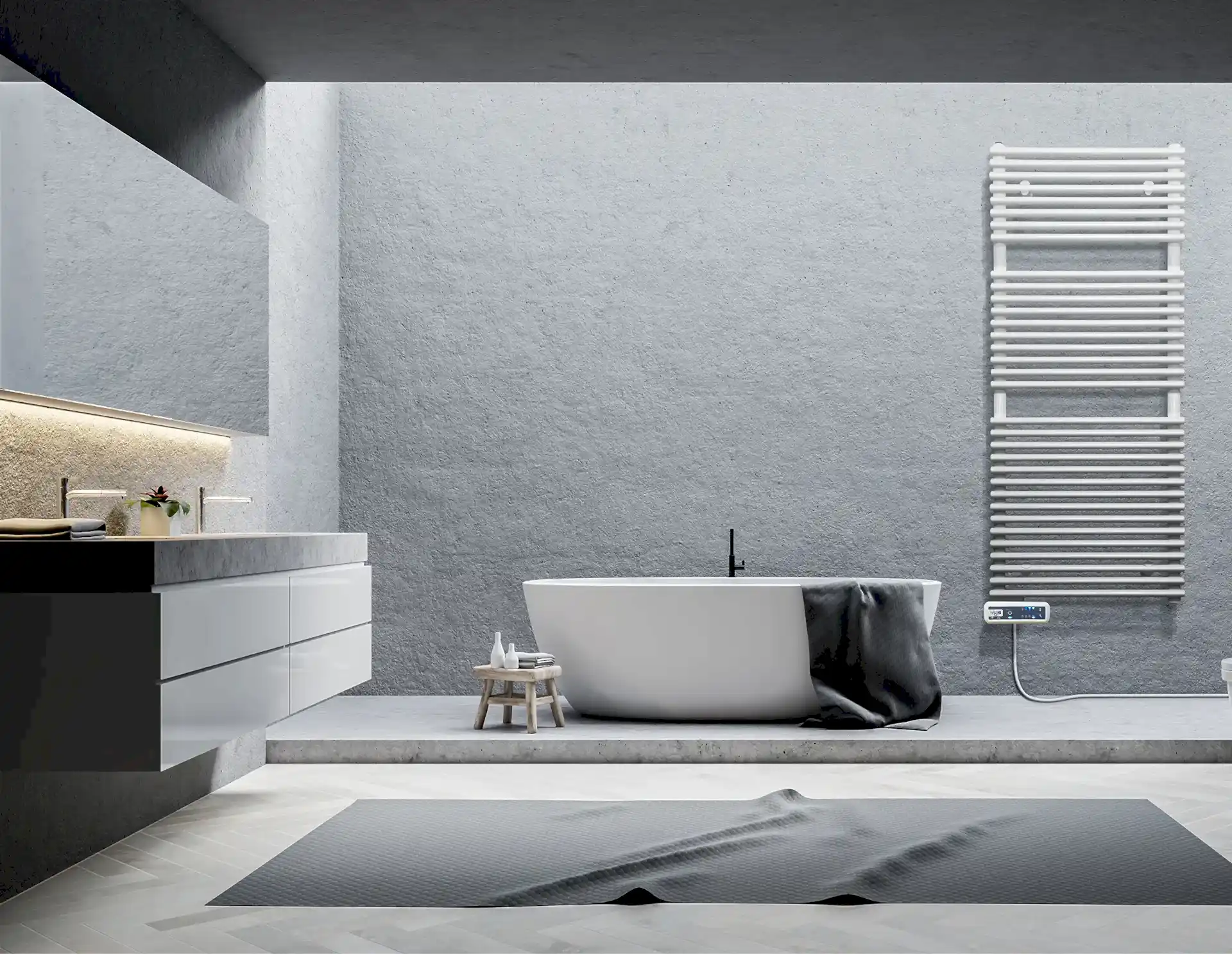 İVİGO EHR 800 Watt Profesyonel Havlu Isıtıcı Beyaz