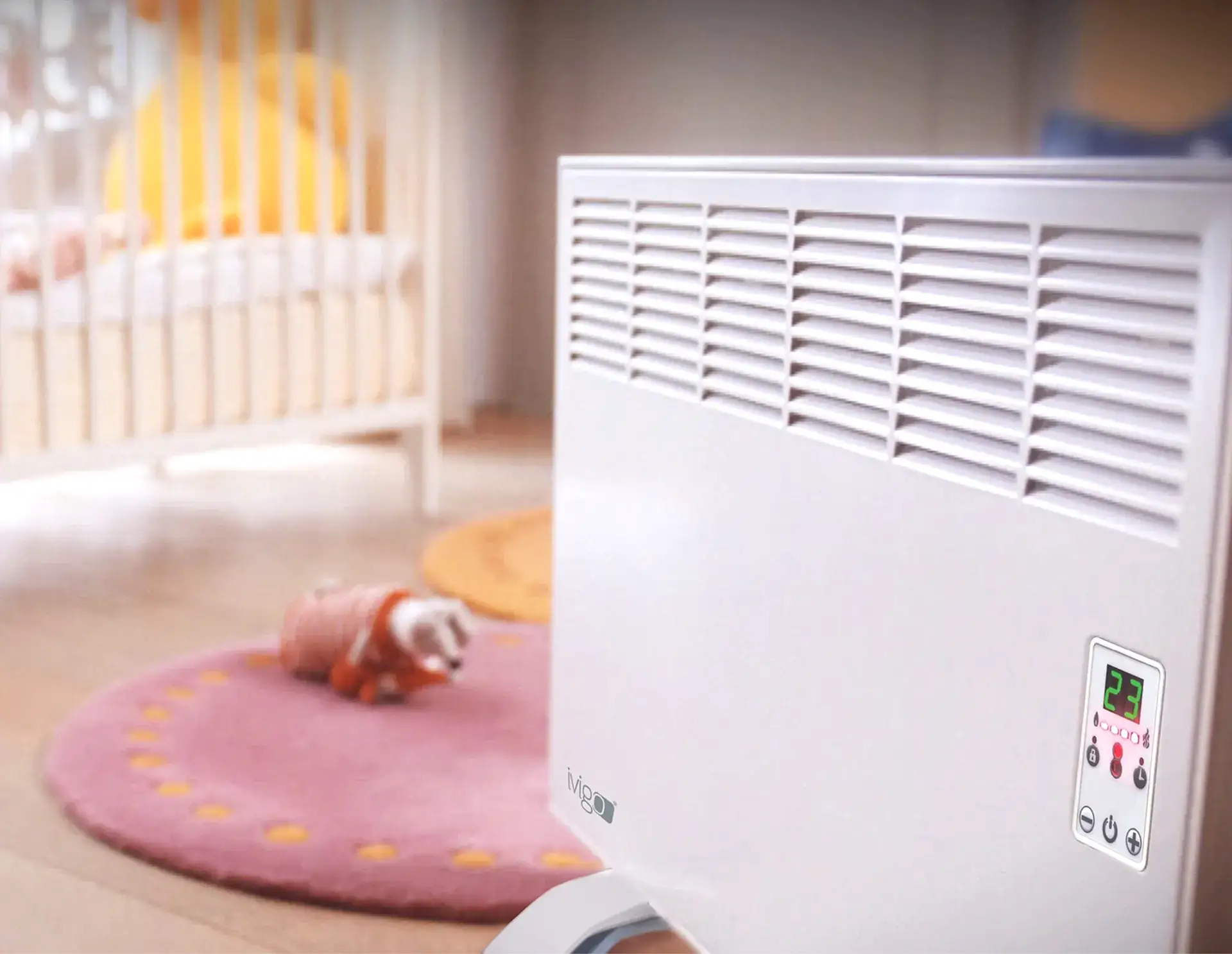 İVİGO EPK 1500 Watt Dijital Konvektör Isıtıcı Beyaz