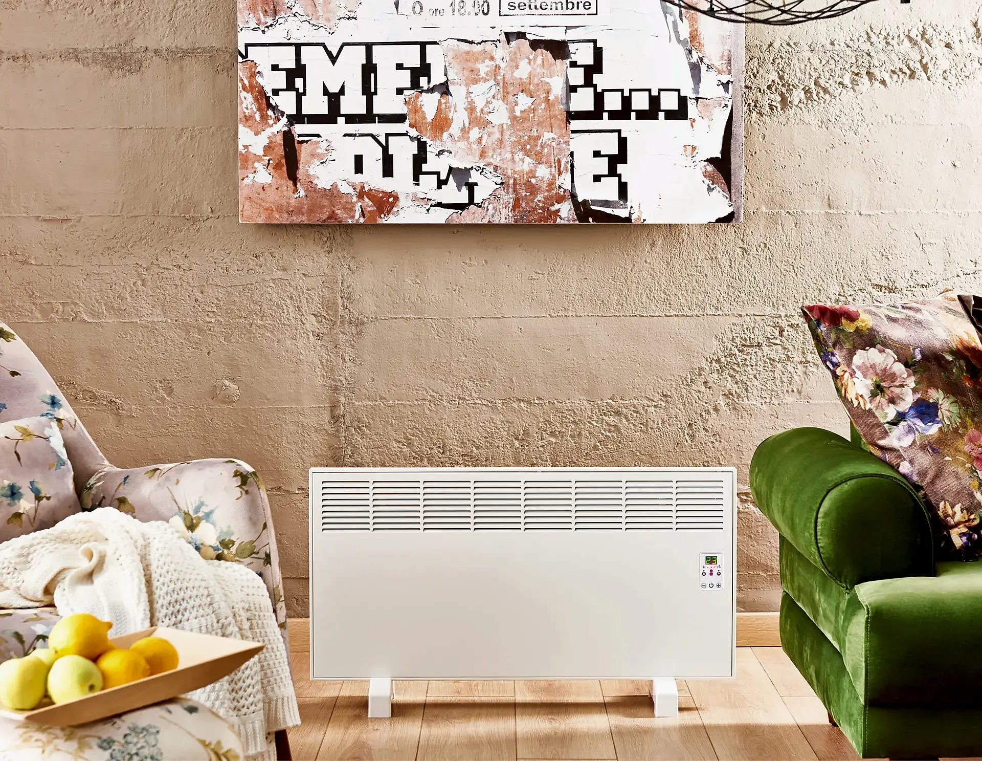 İVİGO EPK 2500 Watt Dijital Konvektör Isıtıcı Beyaz