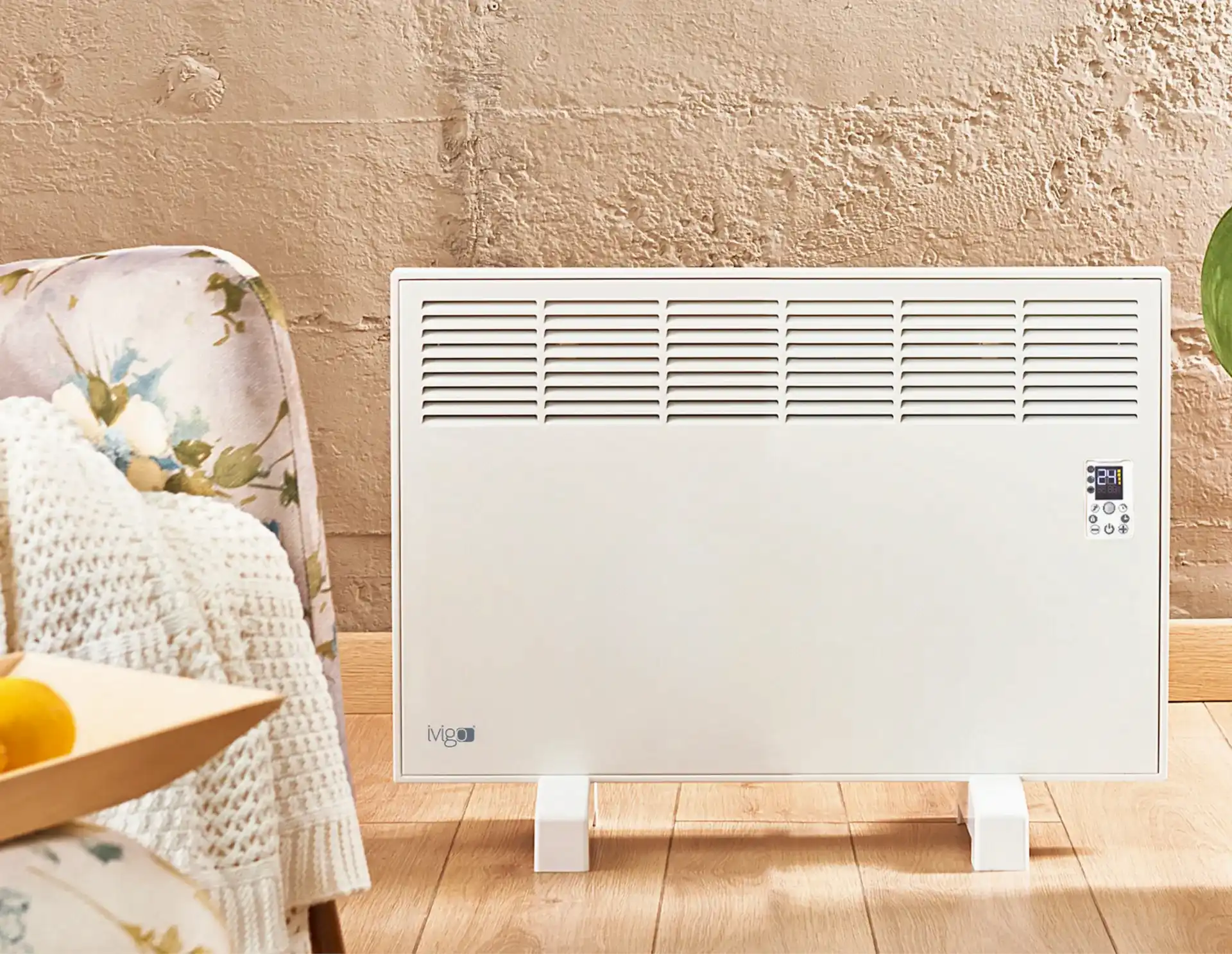 İVİGO EPK 1000 Watt Hareket Sensörlü Konvektör Isıtıcı Beyaz