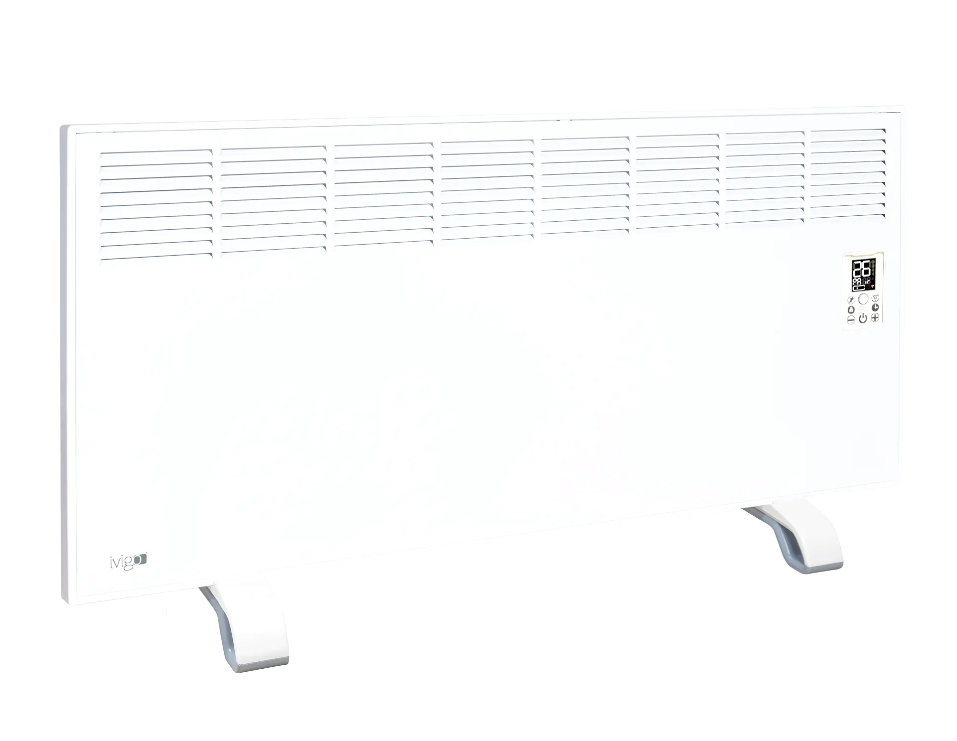 İVİGO EPK 2500 Watt Profesyonel Wi-Fi Konvektör Isıtıcı Beyaz Ayak + Askılı