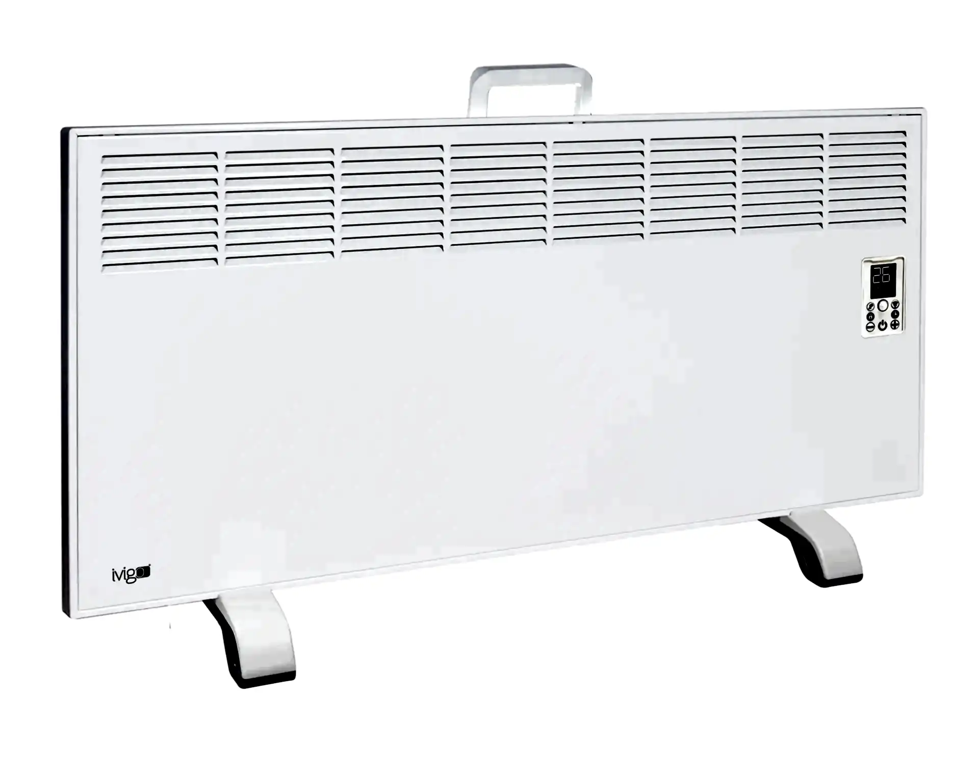 İVİGO EPK 2500 Watt Profesyonel Wi-Fi Konvektör Isıtıcı Beyaz Ayak + Askılı