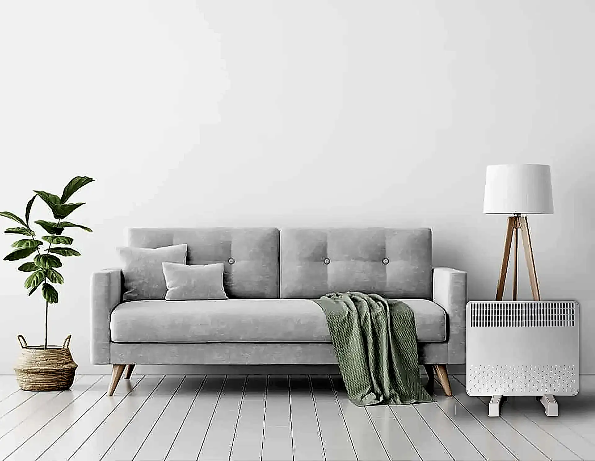 SOLARİS KIP 1000 Watt Dijital Konvektör Isıtıcı Beyaz