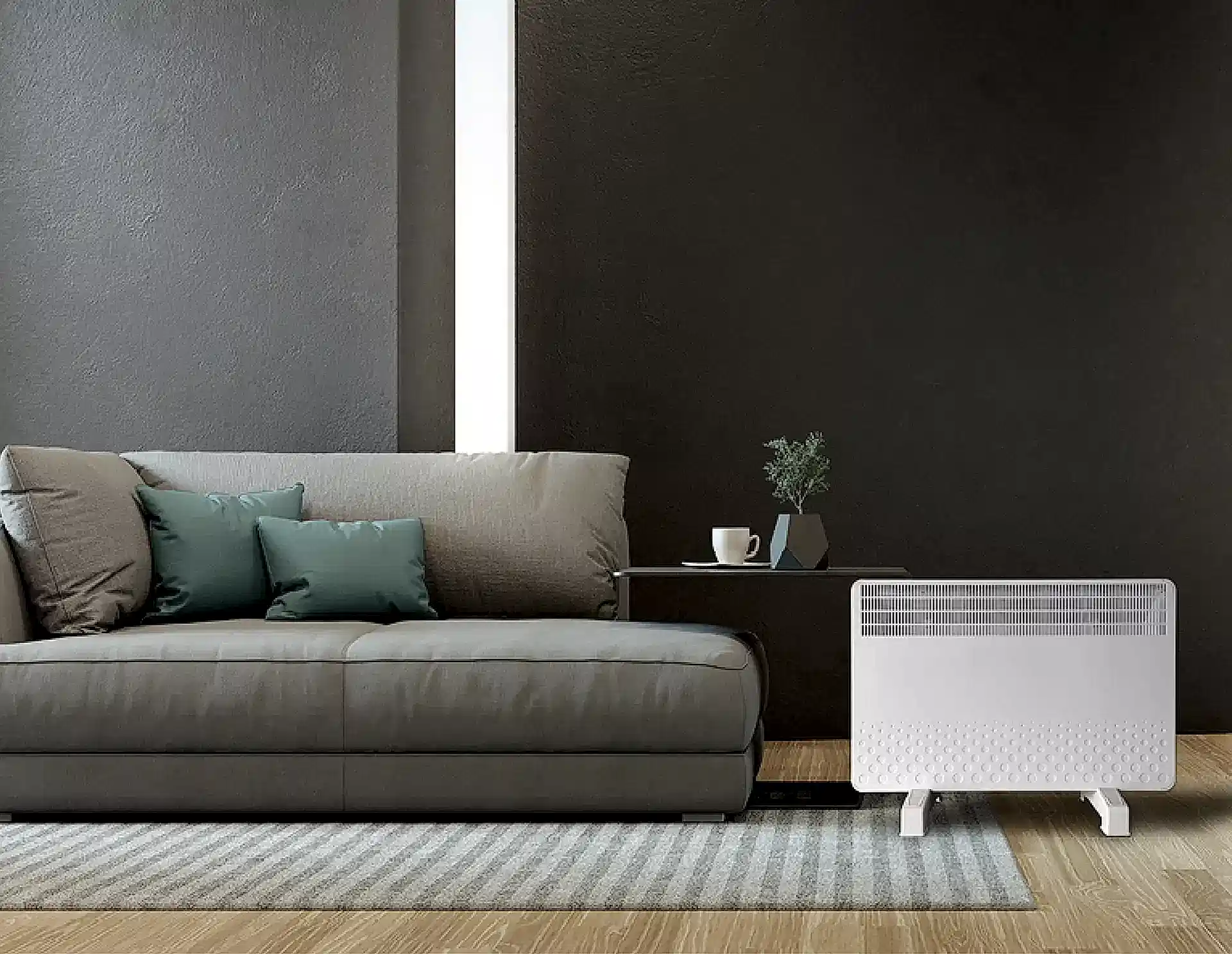 SOLARİS KIP 2000 Watt Manuel Konvektör Isıtıcı Beyaz